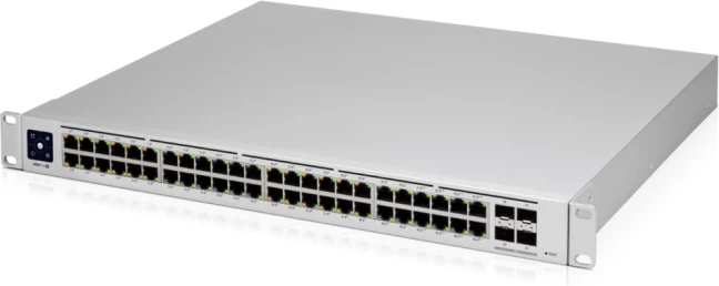 Switch Ubiquiti UniFi USW-Pro-48-PoE 48-port PoE+ / PoE++ 600W me 4x 10G SFP+