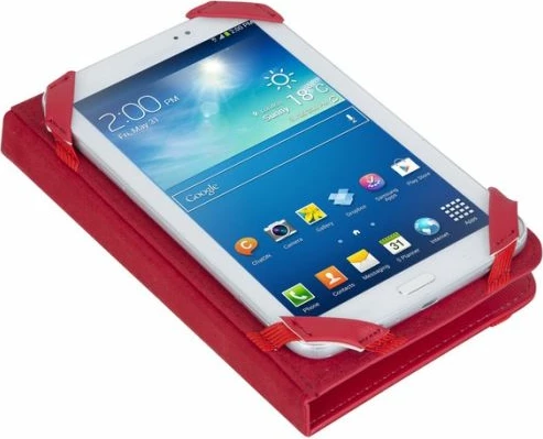 Mbështjellës folio me stand për tablet RIVACASE 3212, 7\", e kuqe