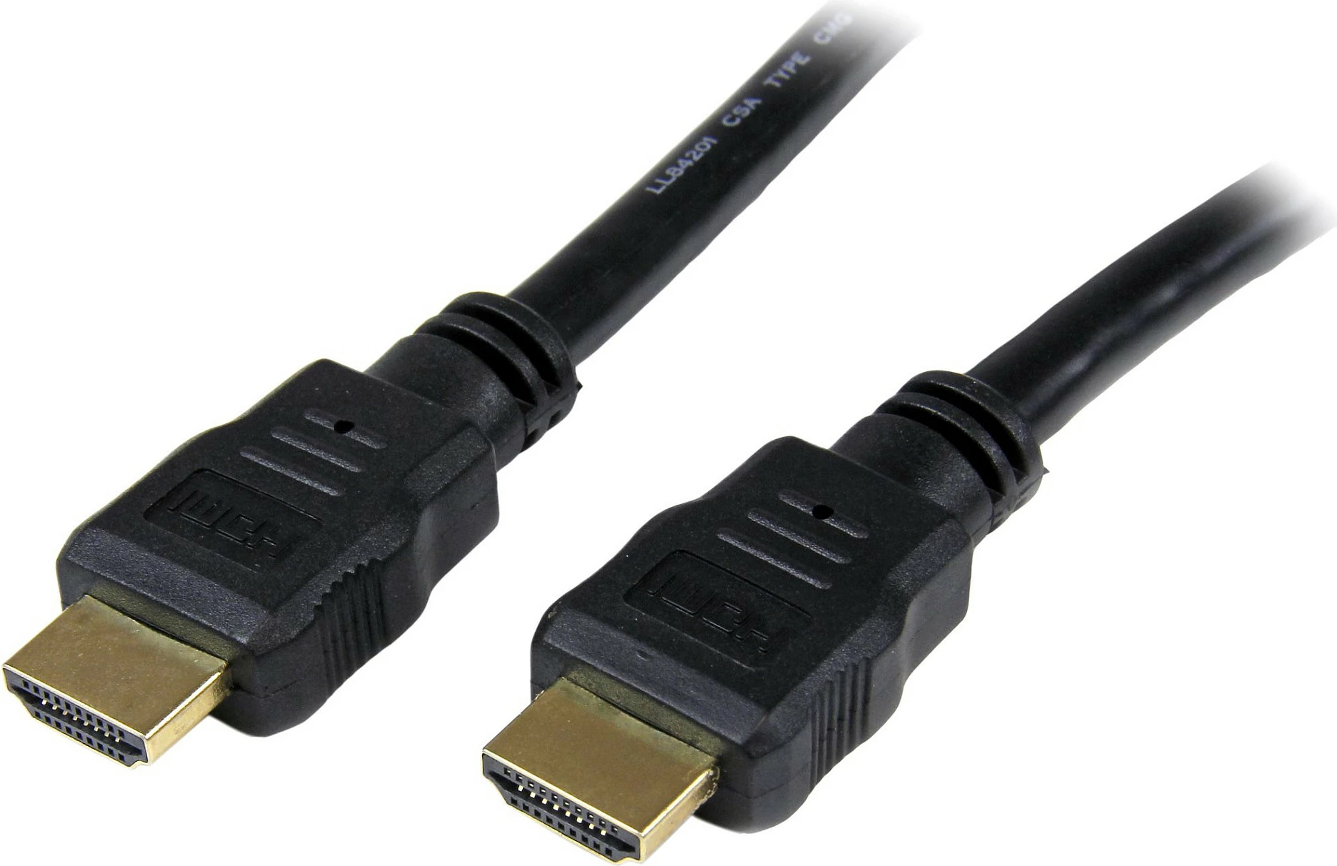 Kabllo HDMI StarTech HDMM3M, 3m, High Speed 4K, me Ethernet, e zezë