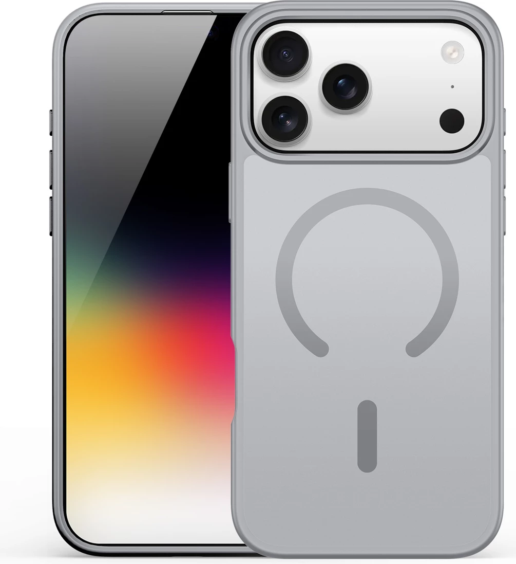 Mbështjellës Dux Ducis Yind për iPhone 17 Pro, MagSafe, Gri