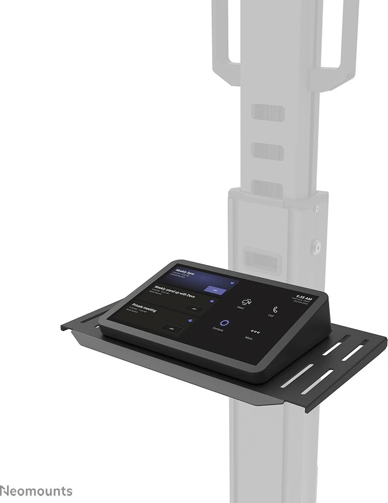Raft universal për videobar e multimedia Newstar AFLS-825BL1, çelik, 9 kg, i zi