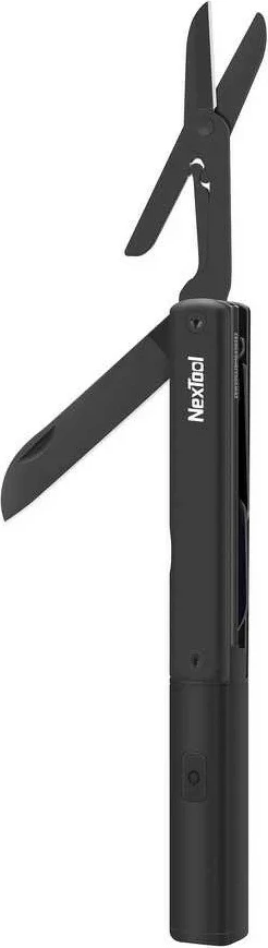 Mjet multifunksional NexTool NE20026, laps elektrik + thikë + gërshërë, alumini