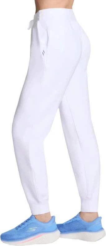 Pantallona sportive Skechers Skechluxe Elevate Jogger PT149, të bardha [Madhësia: S]