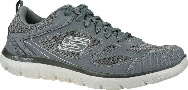 Atlete për meshkuj Skechers, gri [Madhësia: 41.5]