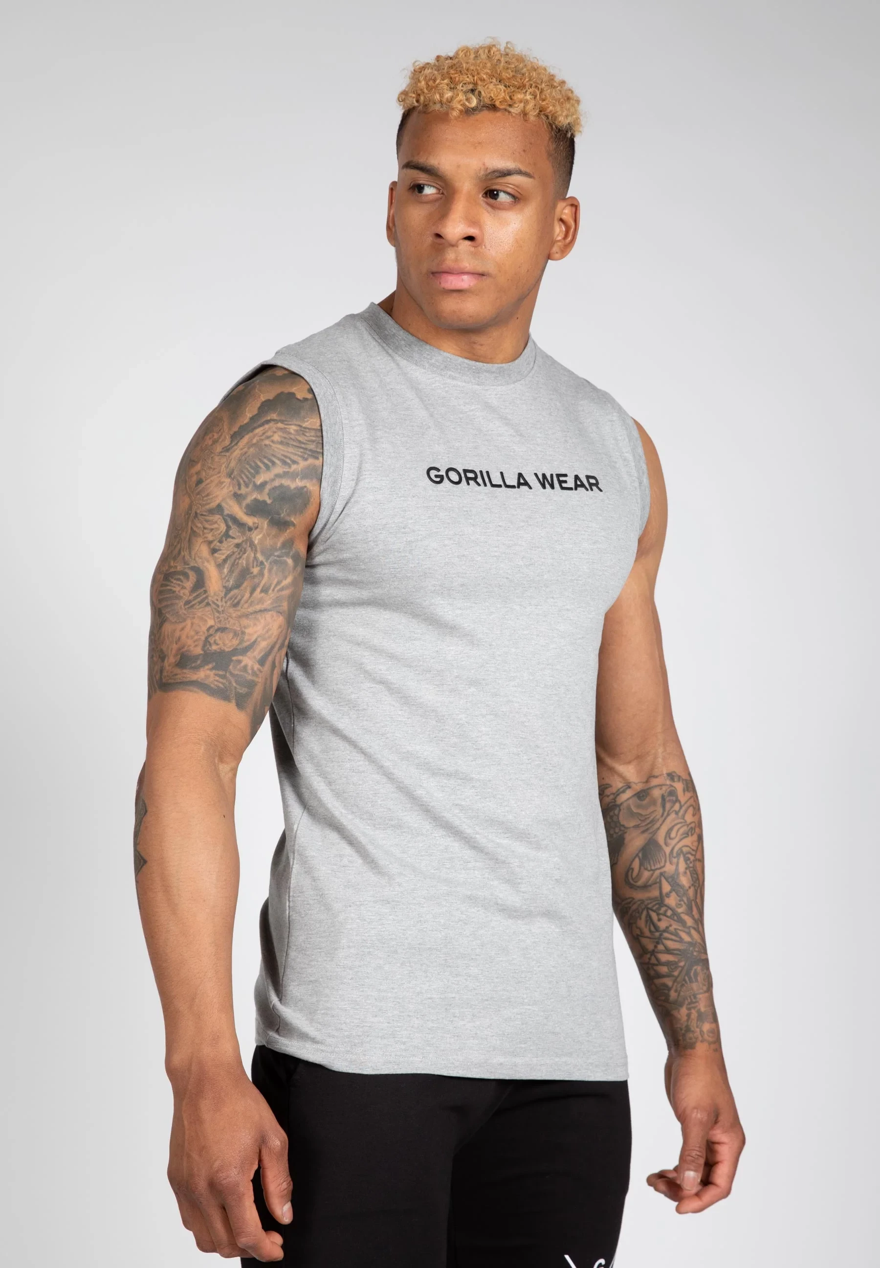 Sorrento Sleeveless T-Shirt - Gri