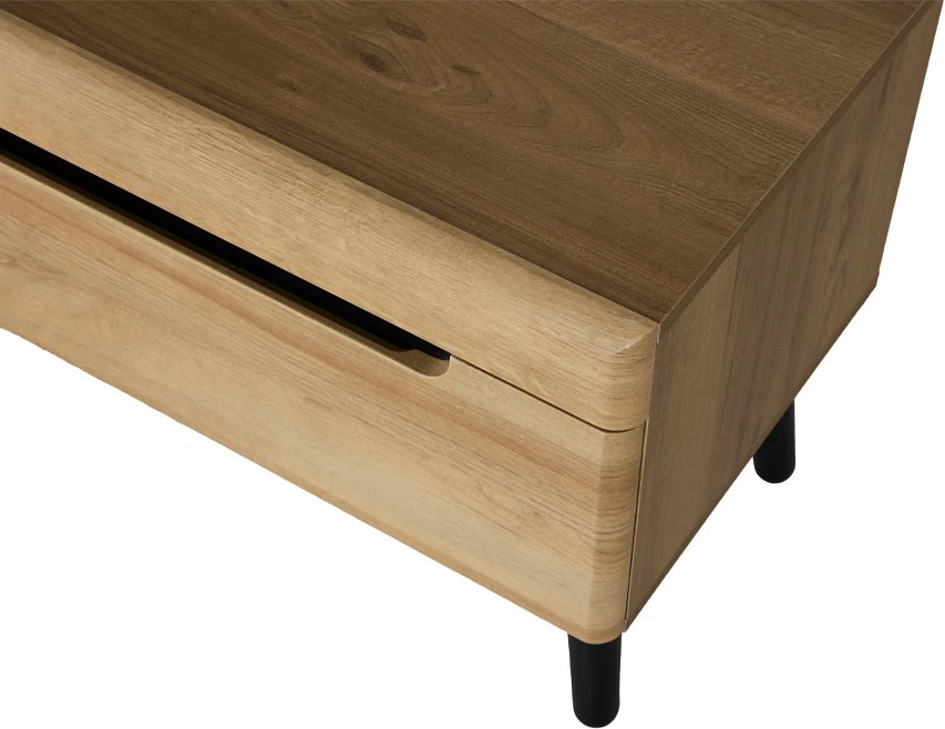 Komodë TV Grif, natyrale, 160x40x50