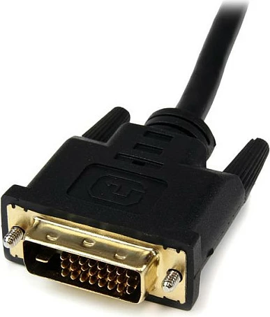 Adapter kabllo HDMI Female në DVI-D Male StarTech HDDVIFM8IN, 0.203 m, 1920x1200, e zezë