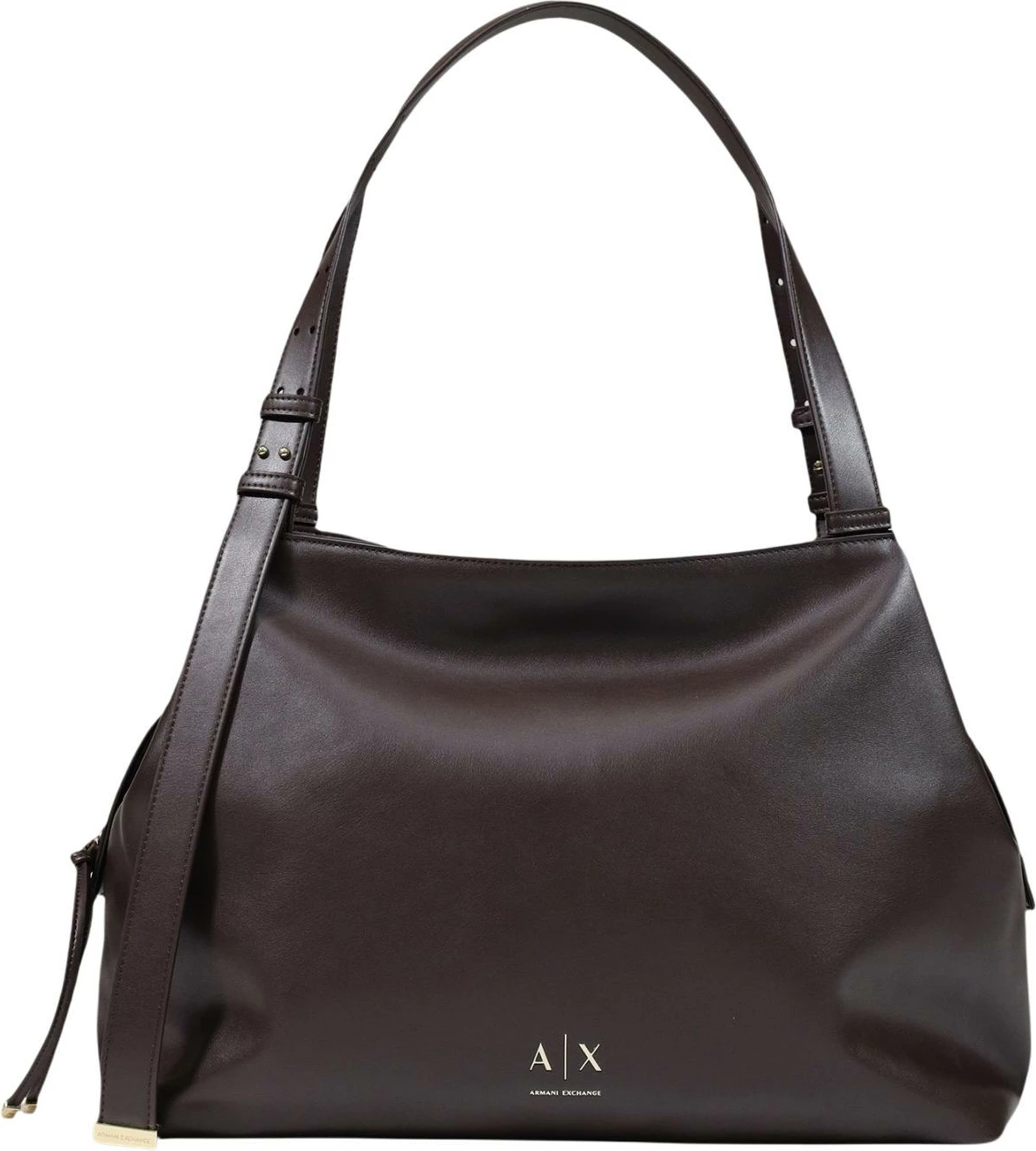 Çantë krahu për femra Armani Exchange XW002603 AF19902, kafe e errët