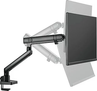 Mbajtës monitori ICY BOX IB-MS313-T, krah tavoline, deri 32", VESA 75x75/100x100, i zi
