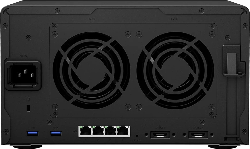 Serveri i ruajtjes Synology DiskStation DS1621+, Ethernet LAN, i zi