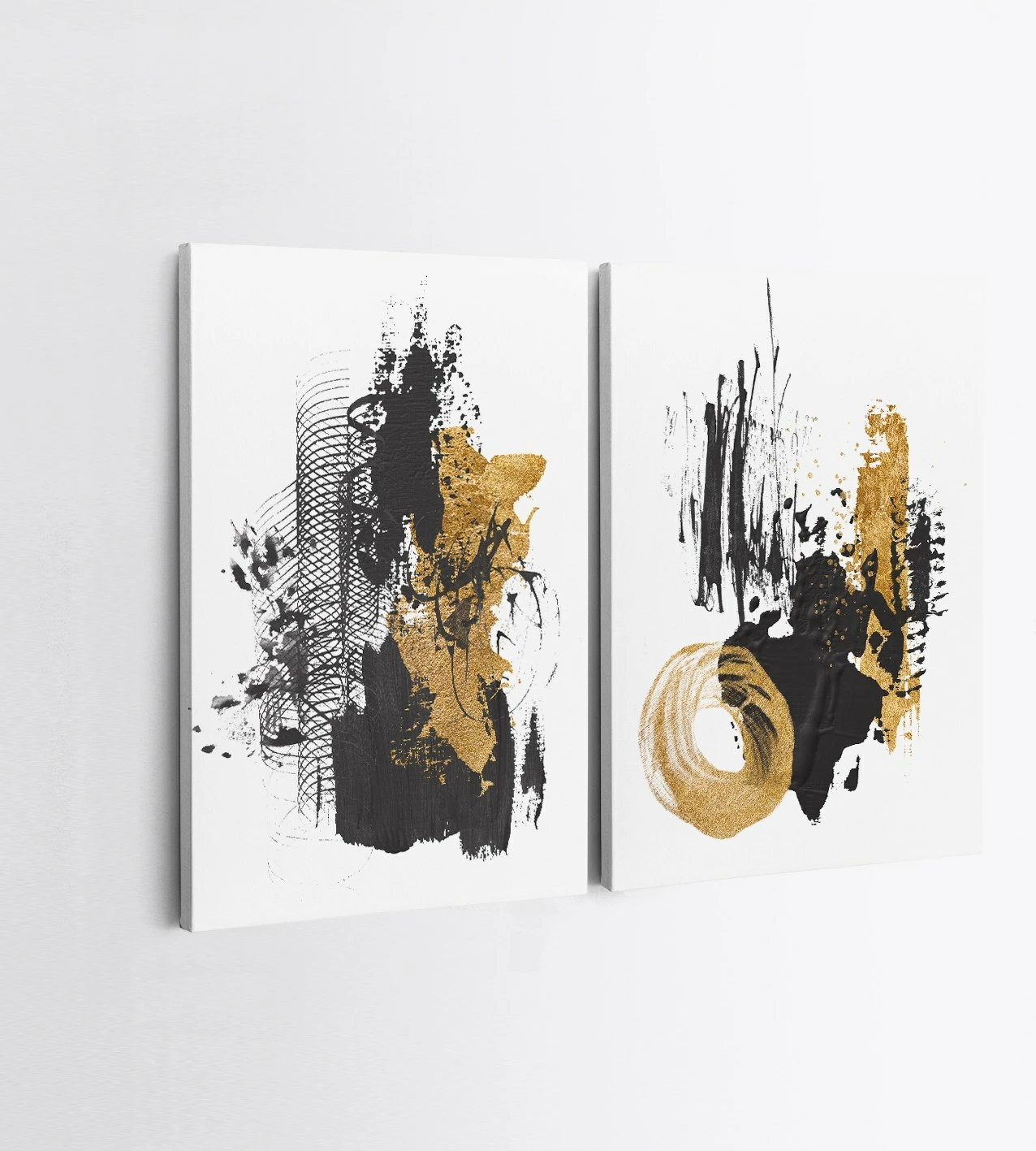 Pikturë dekorative në kanavacë (2 copë), Wallity, 2KNV4263, 50x70cm