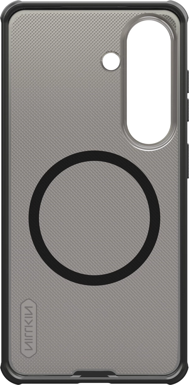 Mbështjellës Nillkin Super Frosted Shield Pro magnetik (MagSafe) për Samsung Galaxy S26, PC+TPU, i tejdukshëm i zi