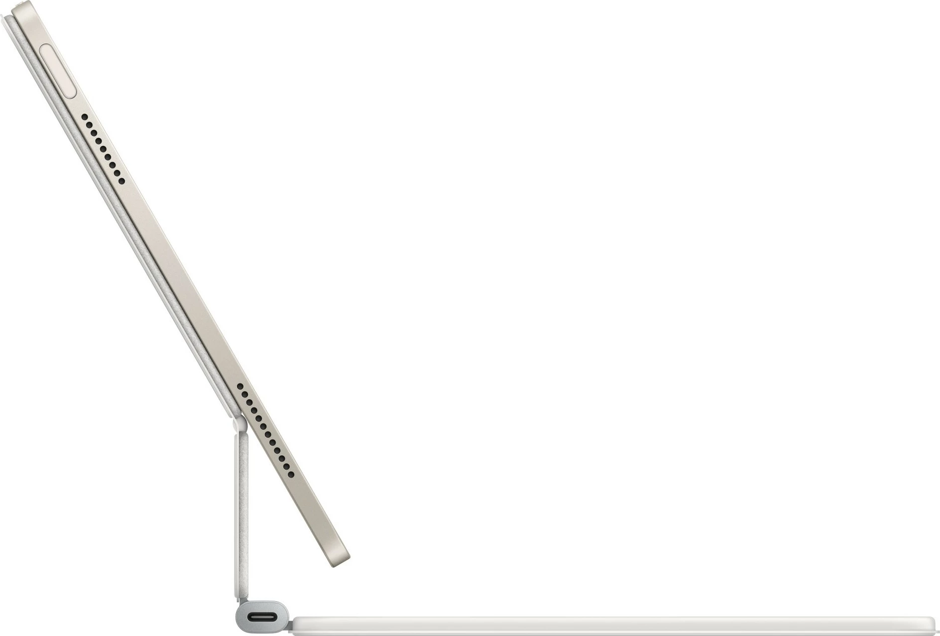 Tastierë Apple Magic, QWERTZ, Gjermanisht, Trackpad, iPad Air 11-inch, Bardhë