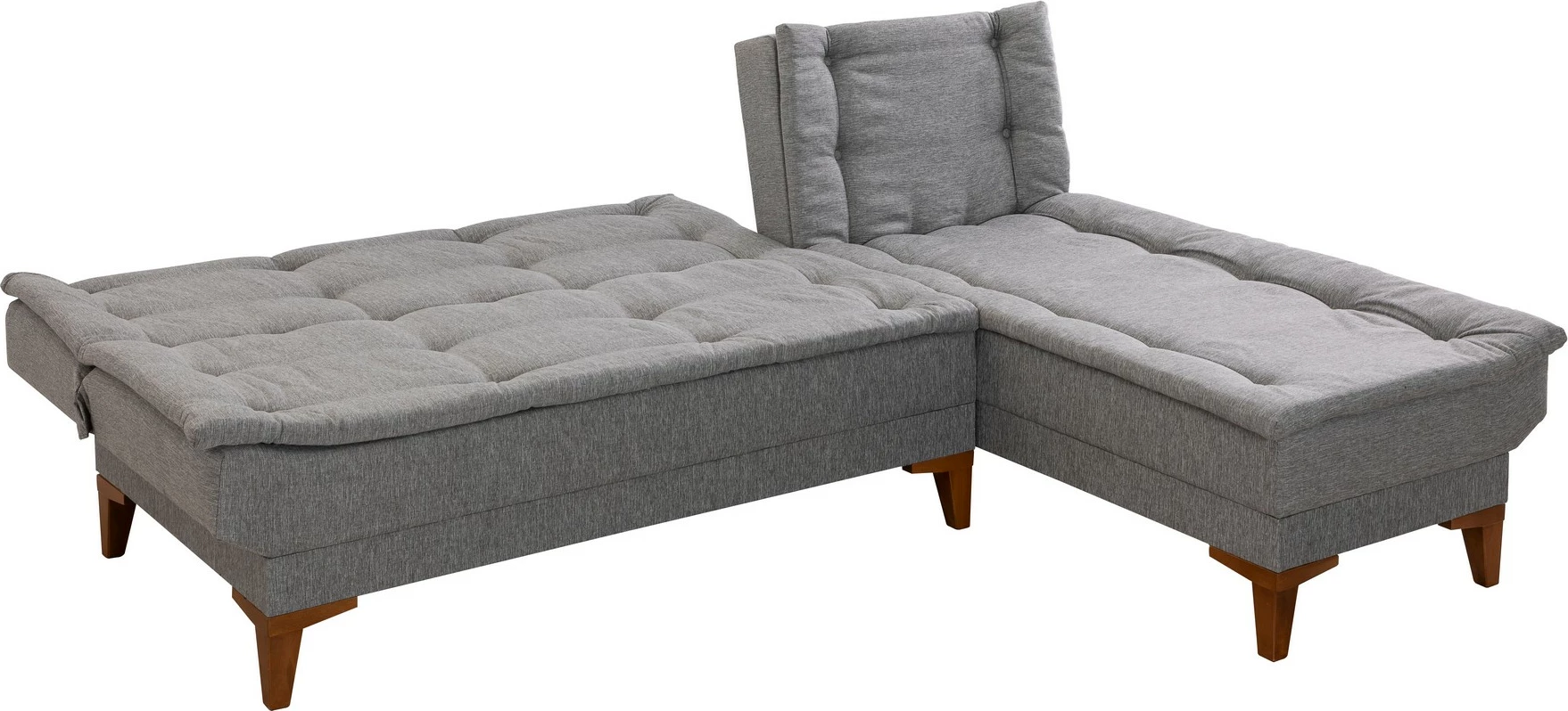 Kënd-sofë krevati Atelier del Sofa, Santo, ngjyrë gri