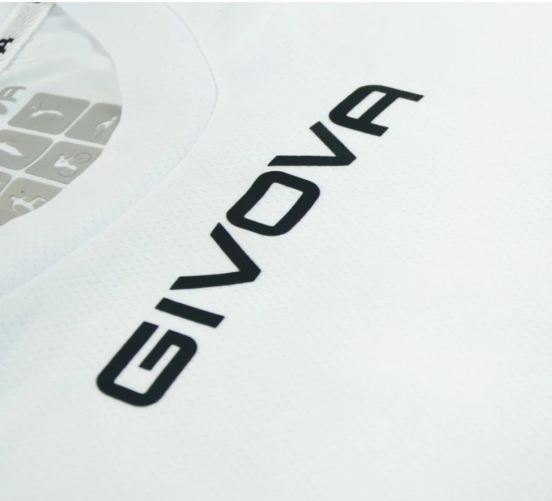 Fanellë futbolli për meshkuj dhe fëmijë Givova, e bardhë