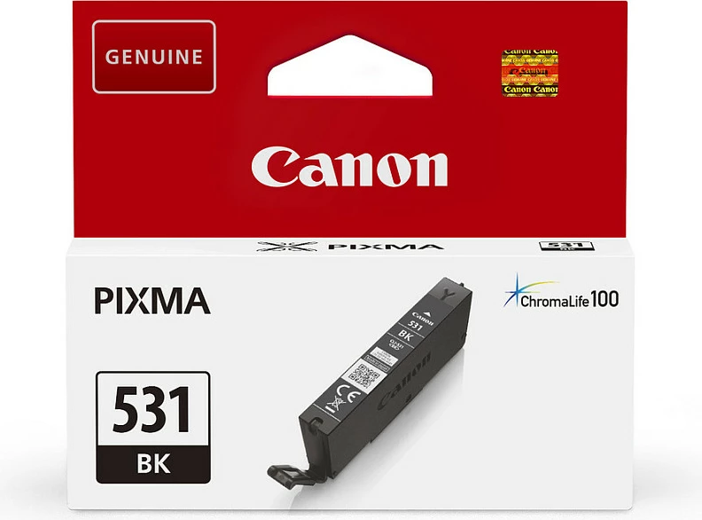 Kartrixh boje Canon CLI-531 BK (6118C001), original, 1 copë, e zezë