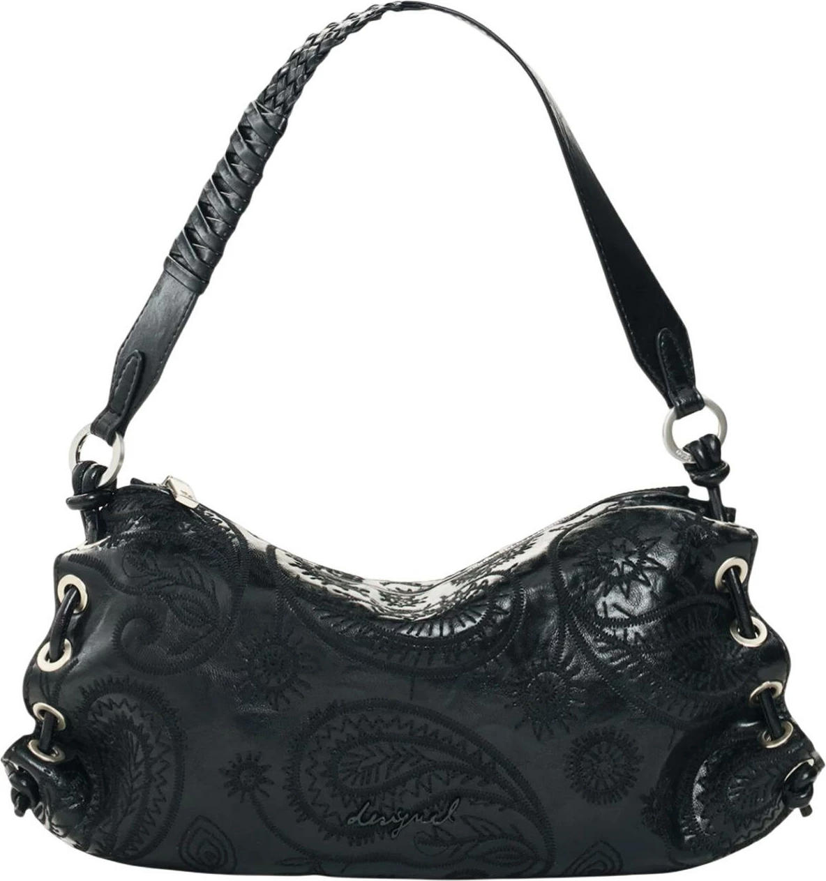 Çantë crossbody për femra Desigual Siroco Xela 26WAXP09, e zezë
