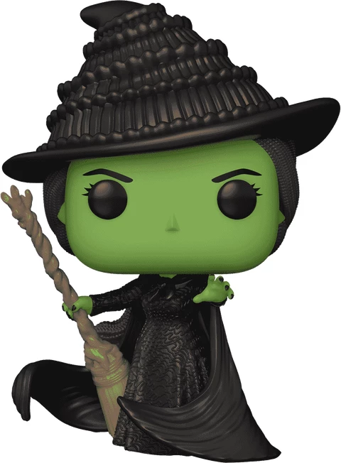 Figurinë koleksionuese Funko POP! Movies Wicked Elphaba, vinyl, e zezë/jeshile