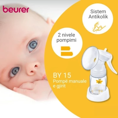 Pompë e gjirit BEURER BY 15, e bardhë