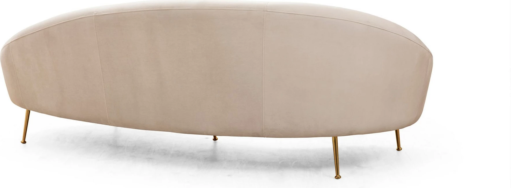 Divan treshe Atelier del Sofa, Eses majtas, bezhë