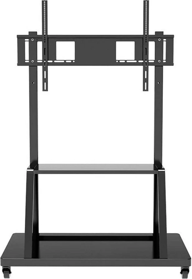 Mbajtëse dyshemeje për TV/Monitor Techly ICA-TR30, me rrota, VESA 1200x600, 55-100", 150 kg, e zezë