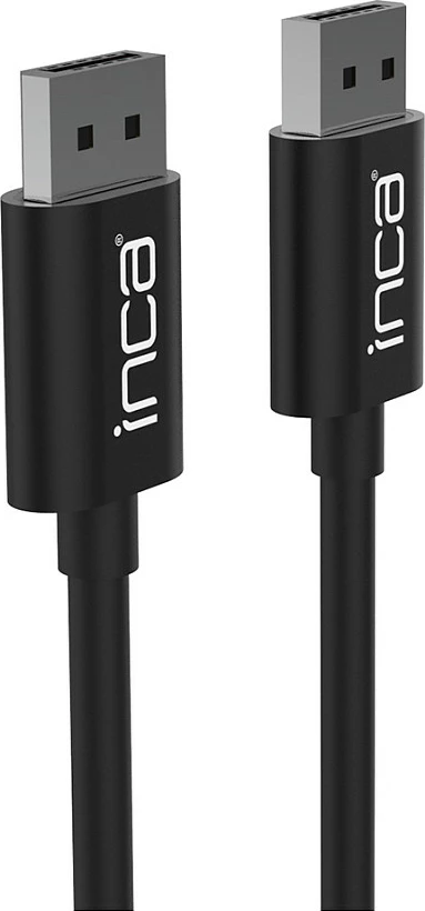 Kabllo DisplayPort INCA IDPD-20, 2m, 4K@60Hz, e zezë