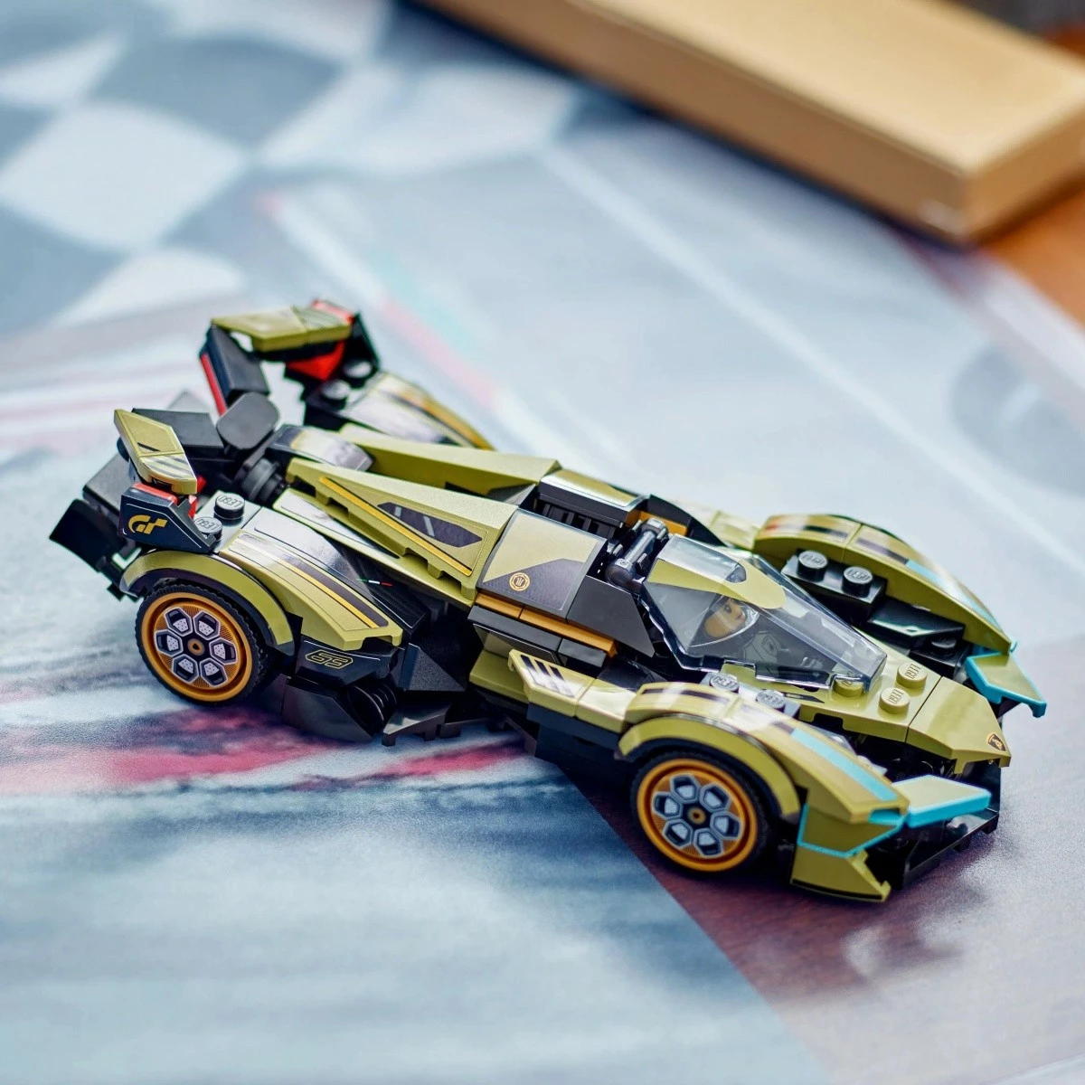 Set LEGO Speed Champions Lamborghini Lambo V12 Vision GT 76923, plastikë, 230 pjesë