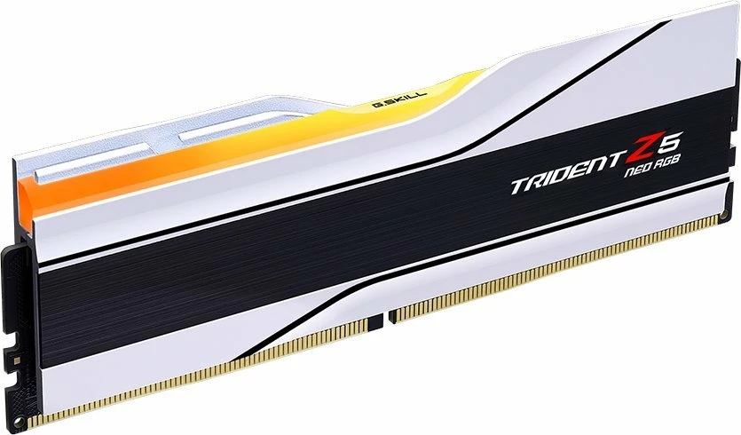 RAM Memorje G.Skill Trident Z5 Neo RGB F5-6400J3239G16GX2-TZ5NRW, DDR5 32GB (2x16GB) 6400MHz CL32 UDIMM, bardh e zi