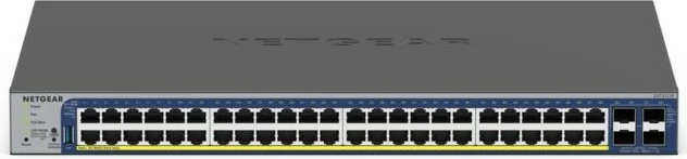 Switch smart NETGEAR GS752TXP, 52-Port, PoE, 10G Ethernet, i menaxhuar