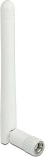 Antenë Wi‑Fi DeLOCK 12006, 2 dBi, 2.4 GHz, RP-SMA, e bardhë