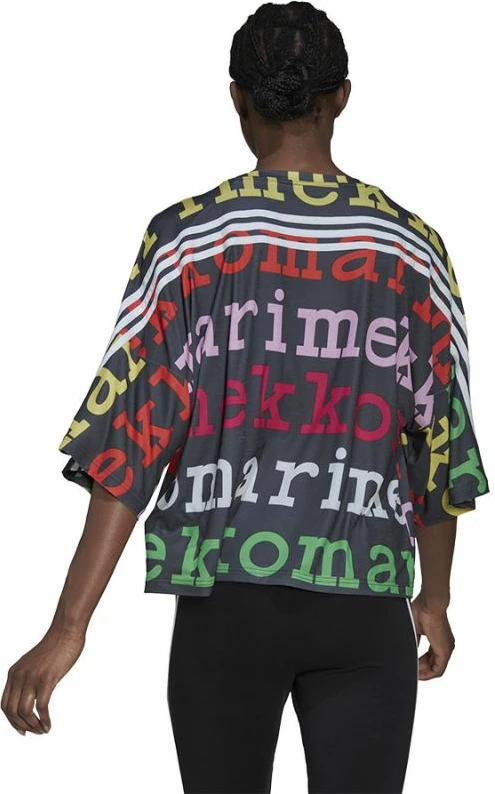 Maicë adidas për femra, e zezë me ngjyra [Madhësia: XS]