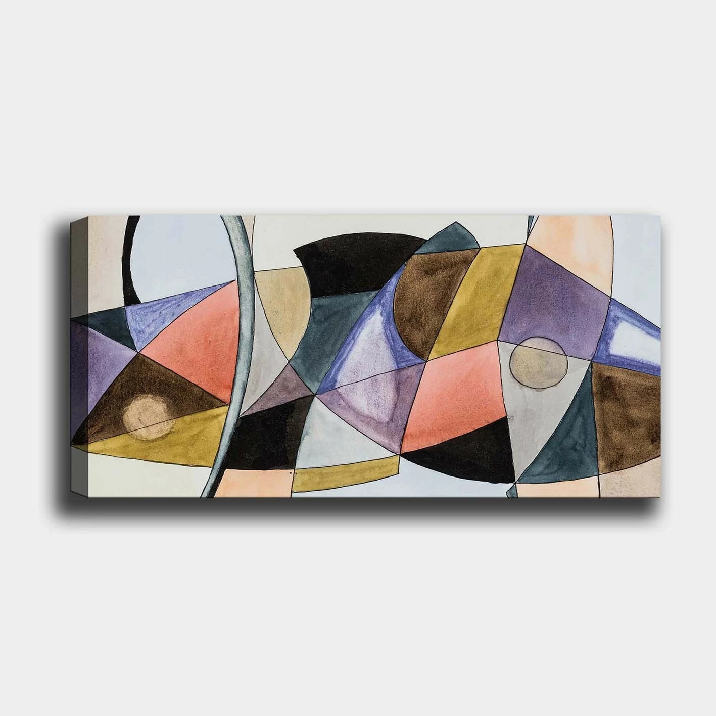 Pikturë dekorative në kanavacë, shumëngjyrëshe, Wallity YTY729166711, 50x120cm