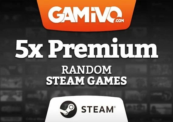 GAMIVO 5x Premium Random Steam Games  Global