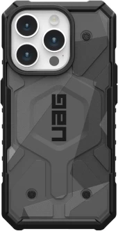 Mbështjellës UAG Pathfinder për iPhone 15 Pro, moro gri