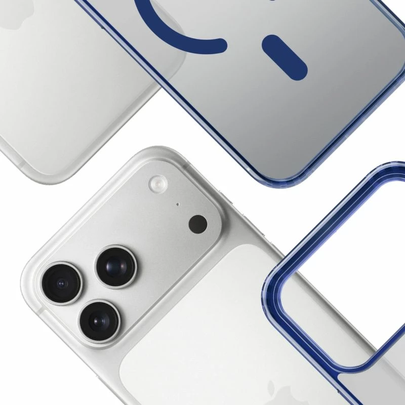 Kutí telefoni 3mk Frosty MagCase për iPhone 17 Pro Max, kaltër