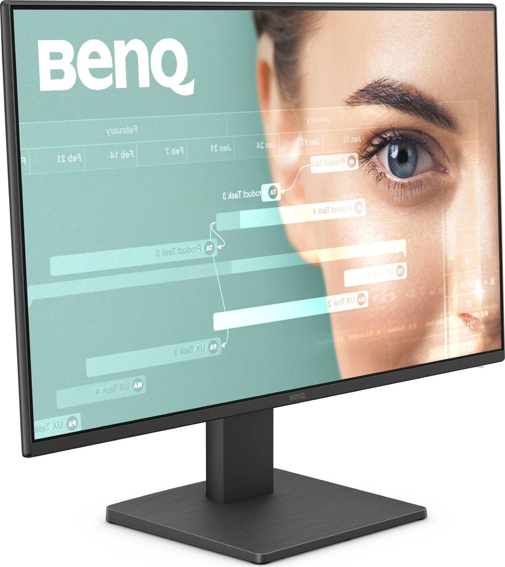 Monitor BenQ GW2491, 23.8 inç, Full HD, LED, 100Hz, e zezë