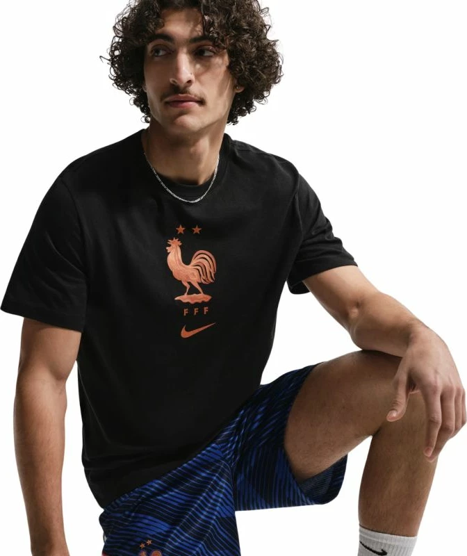 Maicë meshkuj Nike FFF Soccer IH2181 010, e zezë [Madhësia: S]