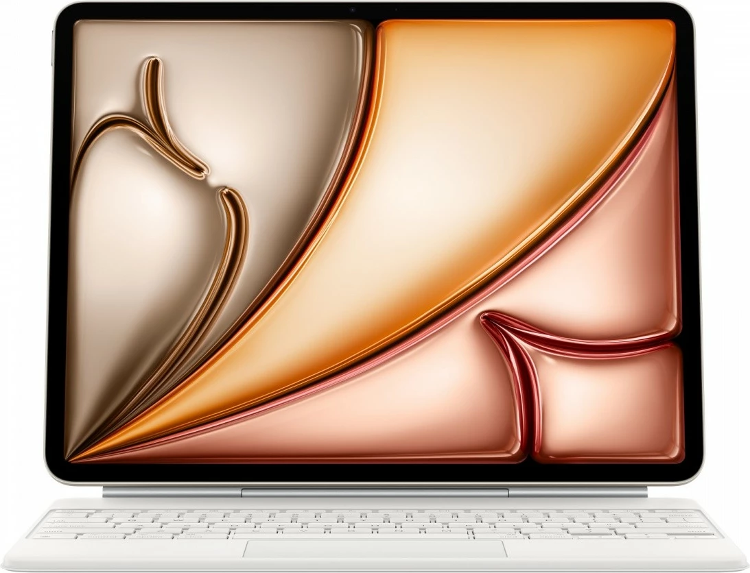 Tastierë Apple Magic Keyboard për iPad Air 13 inç (M3), Anglisht (USA), Bardhë