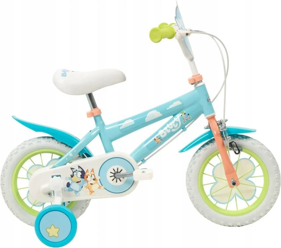 Biçikletë fëmijësh TOIMSA Bluey 12 inç, blu/lime blue