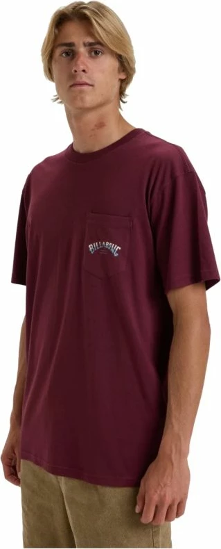 Maicë për meshkuj Billabong, burgundy