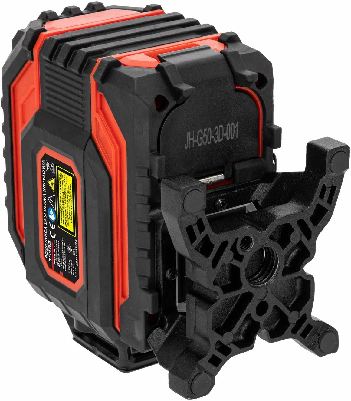 Nivel lazer 360° PROLINE 15192, 25 m, 3 rreze jeshile, bateri 4000 mAh, set me aksesorë