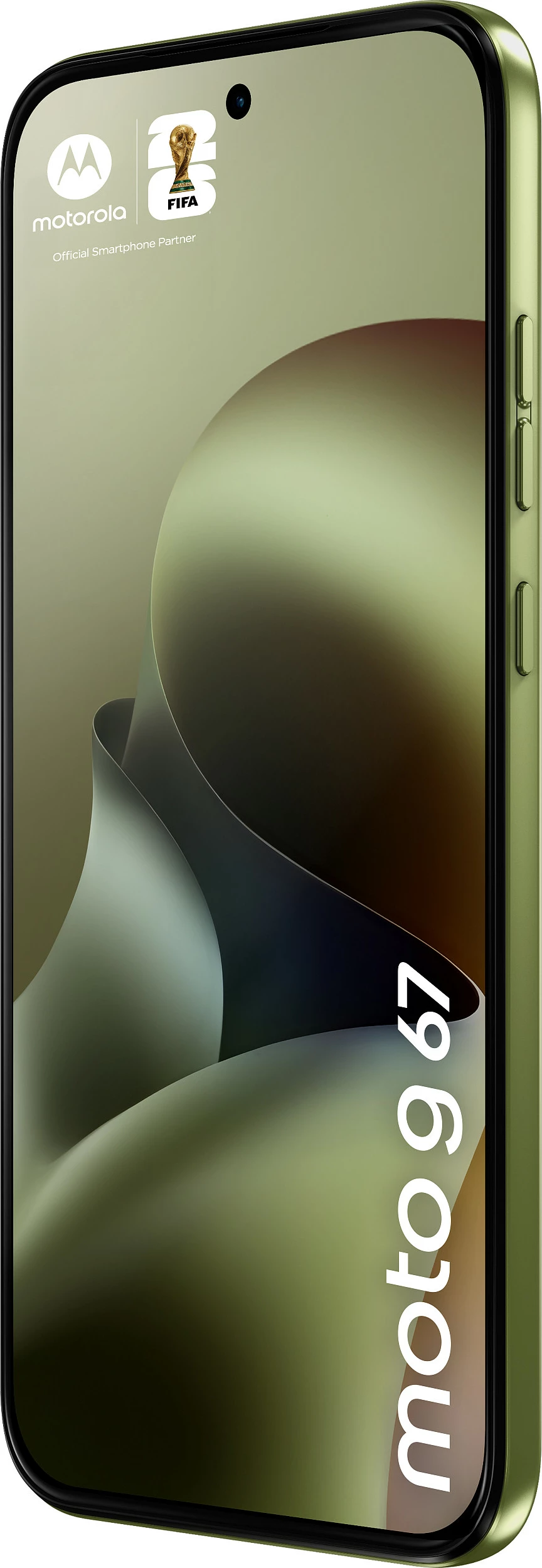 Celular Motorola moto g67, 6.8", 4GB RAM, 128GB, 5G, 50MP, PANTONE Nile Green