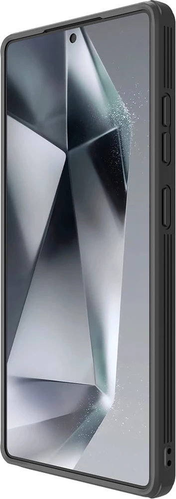 Mbështjellës NILLKIN CamShield për Samsung Galaxy S25 Ultra 5G, mbrojtje kamere, i hollë, i zi