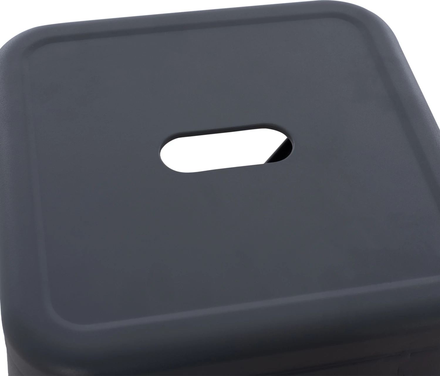 Karrige për bar MELITA-PRO FH8642.50 metalike, ngjyrë gri, 43x43x78H cm