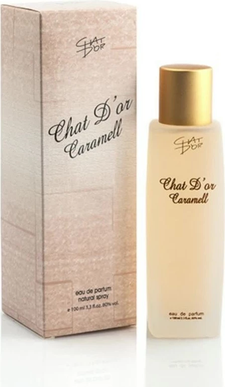 Eau de Parfum për femra Chat D'or Caramell, 100ml