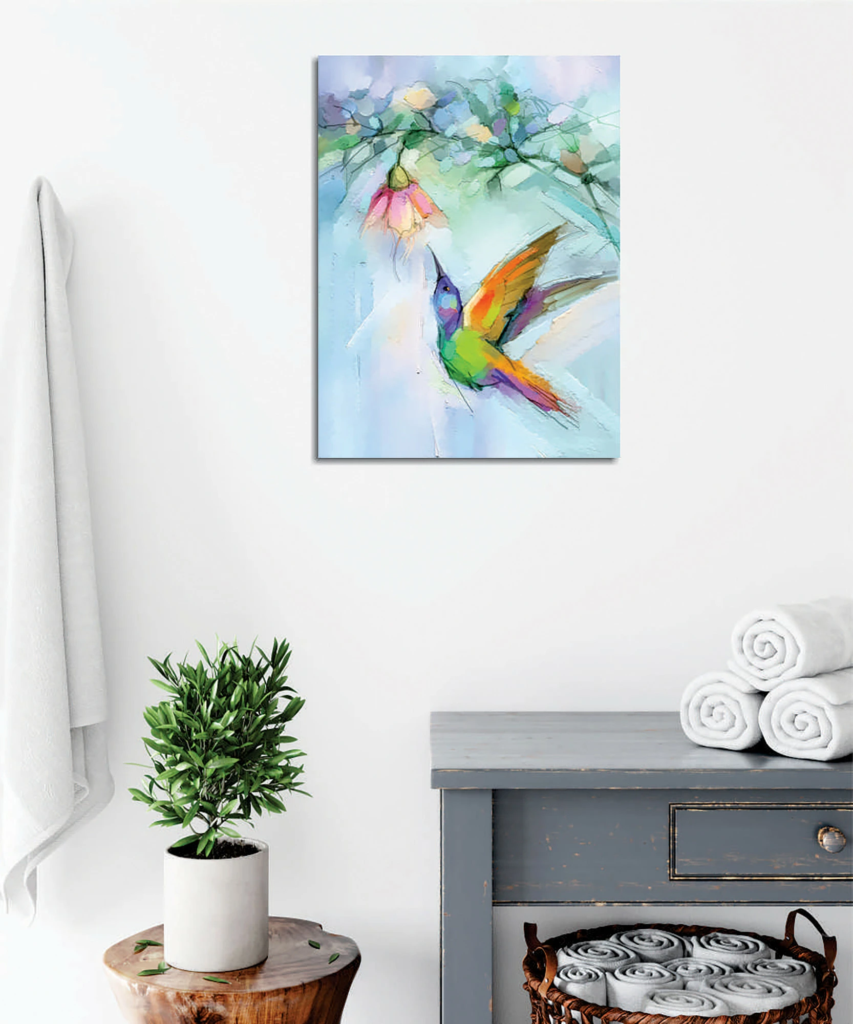 Pikturë dekorative në kanavacë, Wallity DC373, shumëngjyrëshe, 30x40cm