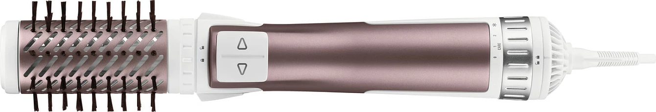 Furçë ajri e nxehtë Rowenta Brush Activ Premium Care CF9540, 1000W, 2 furça, bardhë/rozë