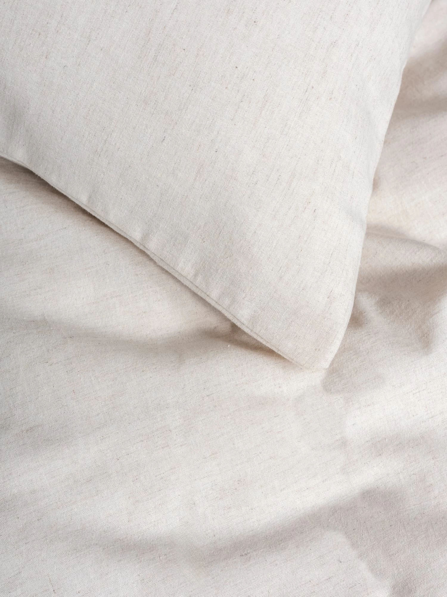 Set mbulesë për jorgan dopio, L'essentiel, Basic, bezhë