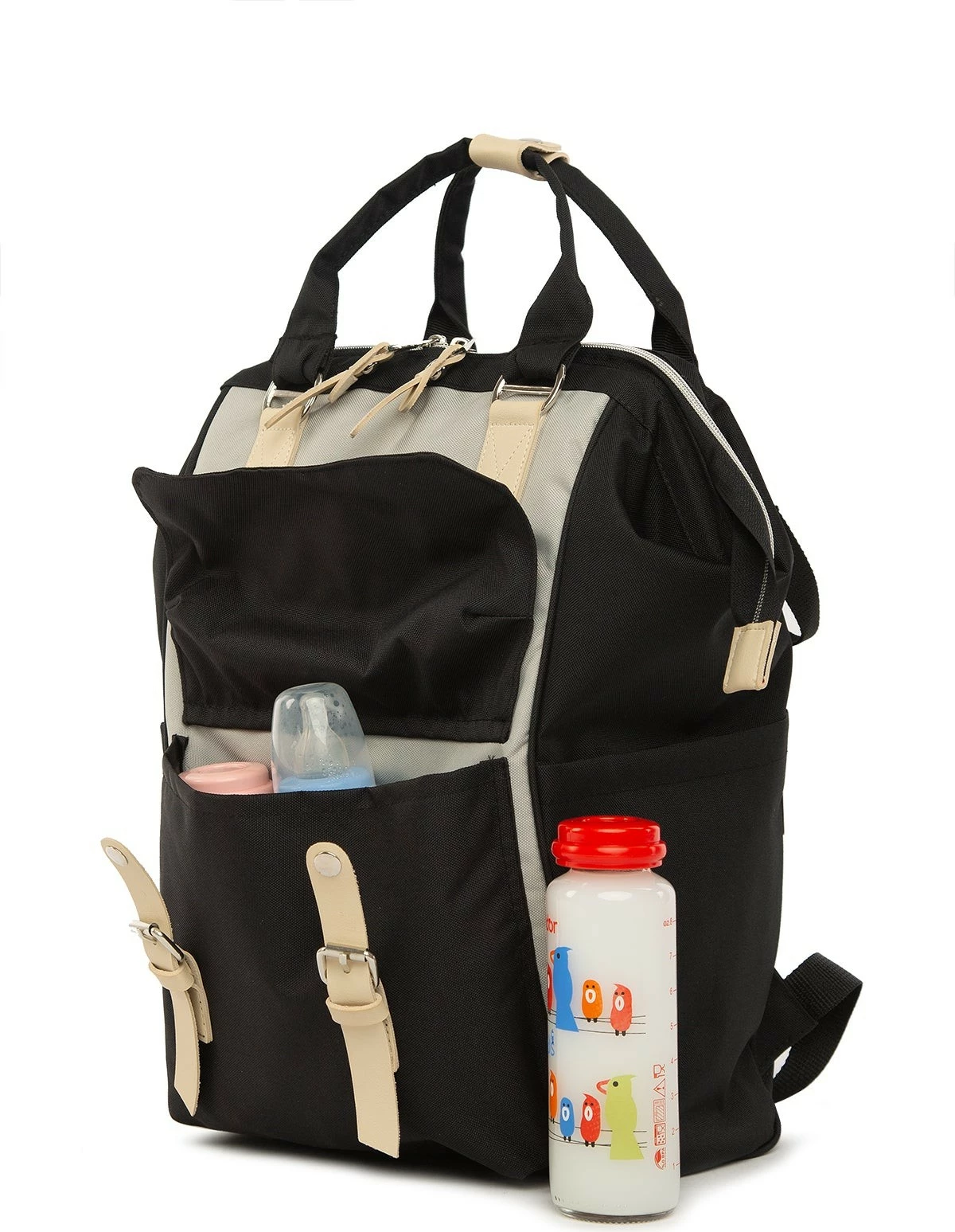 Çantë për pelena Zoozie Bags, 3884 - 49455, e zezë