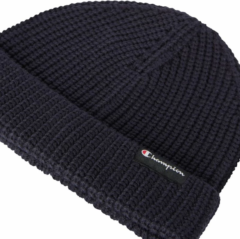 Kapelë beanie Champion unisex, navy blue